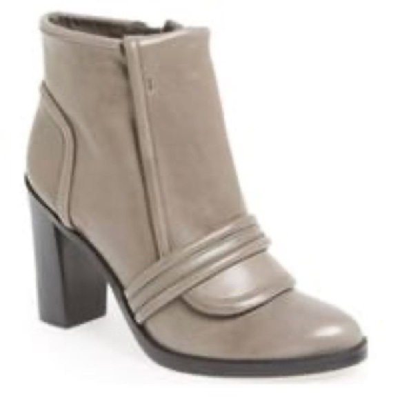 10 Crosby Derek Lam Shoes - 10 Crosby Derek Lam Margaret Black Leather Heeled Ankle Bootie